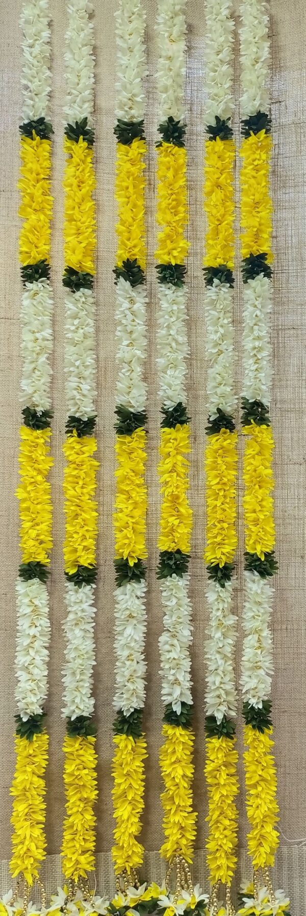 Artificial and  Fabric Flowers Garland