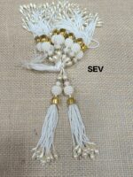 Tassel Hanging Pearls for Suit,Saree,Lehnega